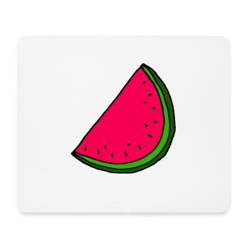 watermelon - Mouse Pad (horizontal) - white - Front