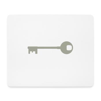 key - Mouse Pad (horizontal) - white - Front