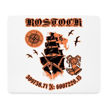 Rostock Hometown - Mouse Pad (horizontal) - white - Front