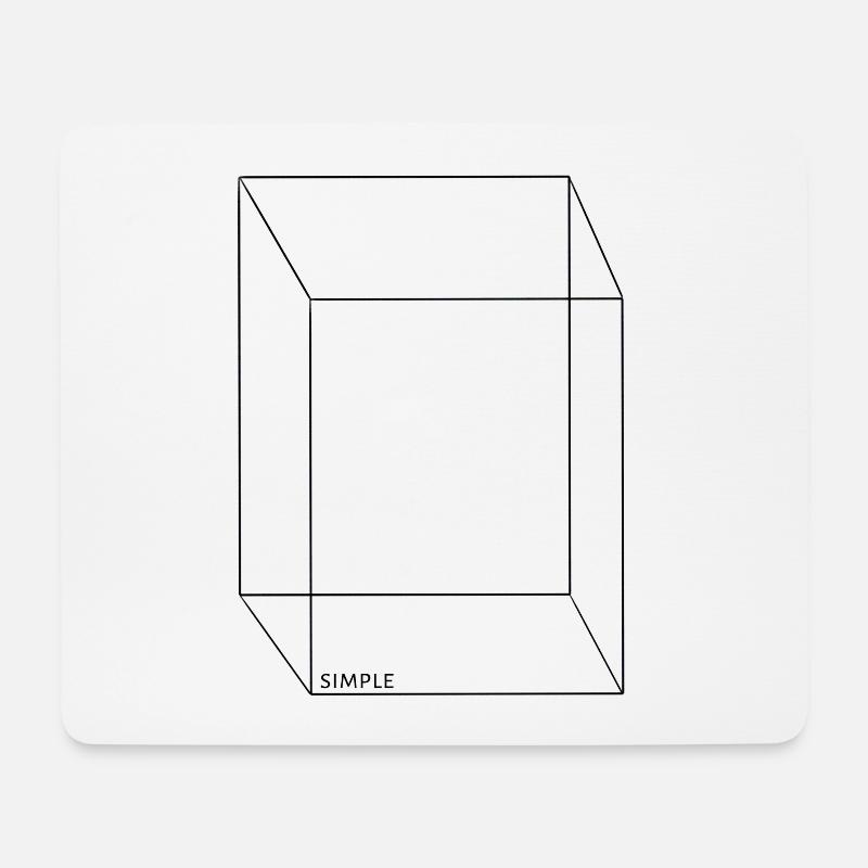 Simple - Mouse Pad (horizontal) - white