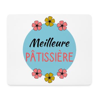 MAMAN. FÊTE DES MÈRES. BONNE FÊTE MAMAN. JE T'AIME - Tapis de souris (format paysage) - blanc - Devant