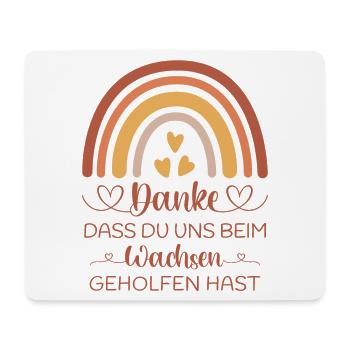Erzieherin Danke Abschied Kita Kindergarten  - Mousepad (Querformat) - Weiß - Vorne