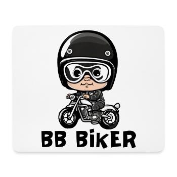 Baby biker, baby biker, baby biker - Mouse Pad (horizontal) - white - Front