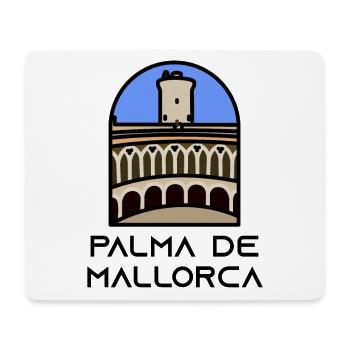 Palma de Mallorca - Bellver Castle - Mouse Pad (horizontal) - white - Front