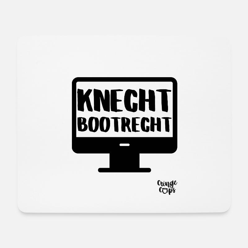 Knecht Bootrecht - Mousepad (Querformat) - Weiß