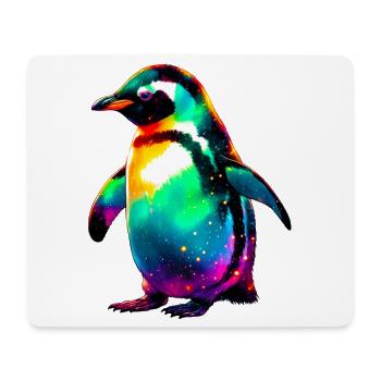 Pingouin - Tapis de souris (format paysage) - blanc - Devant