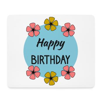 1. 1 Jahr. 1. JUBILÄUM. 1-JÄHRIGES JUBILÄUM - Mousepad (Querformat) - Weiß - Vorne