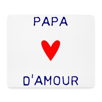 HAPPY FATHER'S DAY. DAD. FATHER'S DAY. FATHER - Mouse Pad (horizontal) - white - Front
