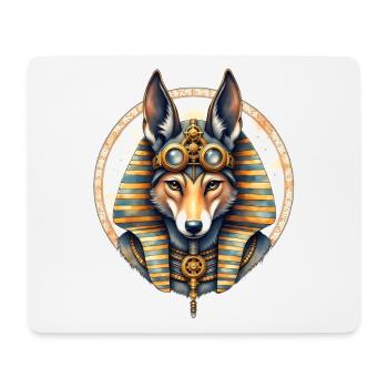 Egyptian Husky Steampunk Style - Mouse Pad (horizontal) - white - Front
