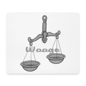 Zodiac sign Libra - Mouse Pad (horizontal) - white - Front
