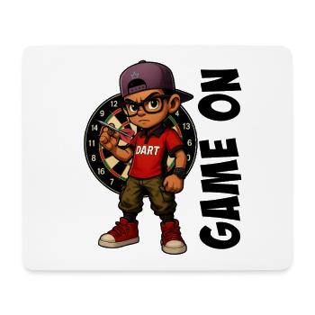 Darts,Darts,Darts Player - Mouse Pad (horizontal) - white - Front