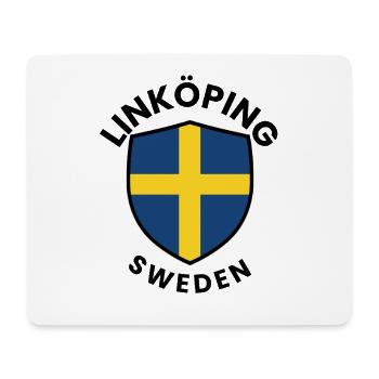 LÄNKÖPING Shield Sweden - Mouse Pad (horizontal) - white - Front
