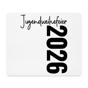Jugendweihefeier 2026 - Mousepad (Querformat) - Weiß - Vorne