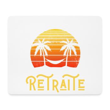 Rückzug 2026, Legende und Freiheit - Mousepad (Querformat) - Weiß - Vorne