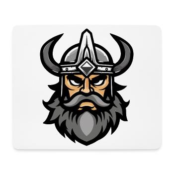 Viking Head Valhalla - Mouse Pad (horizontal) - white - Front