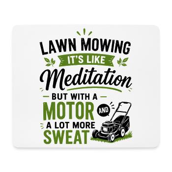 Landscaping Gift for Lawn Mowing Lover - Mouse Pad (horizontal) - white - Front