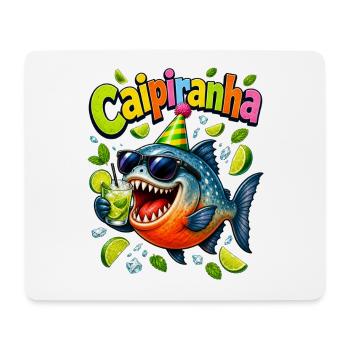 Poisson Caipirinha Festif - Tapis de souris (format paysage) - blanc - Devant