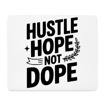 Hustle Hope - Mouse Pad (horizontal) - white - Front