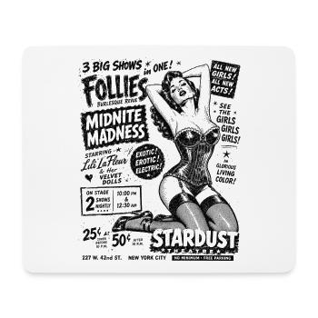 LILI DIE BLUME - Mousepad (Querformat) - Weiß - Vorne