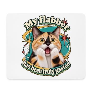 Fassungslos - Mousepad (Querformat) - Weiß - Vorne