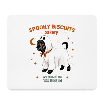 Ghost Pup Bäckerei-Tee - Mousepad (Querformat) - Weiß - Vorne