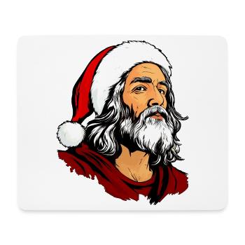 Weihnachten Jesu - Mousepad (Querformat) - Weiß - Vorne