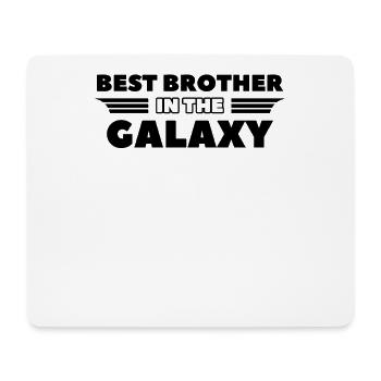 Bester Bruder in der Galaxie Geburtstag Geschenk - Mousepad (Querformat) - Weiß - Vorne