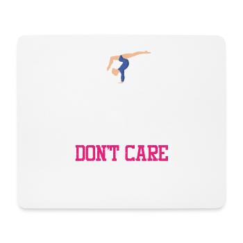 Turnerin Mädchen Chalky Hair Acrobatic Gymnastic Team - Mousepad (Querformat) - Weiß - Vorne