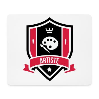 Artist - Art - Mouse Pad (horizontal) - white - Front