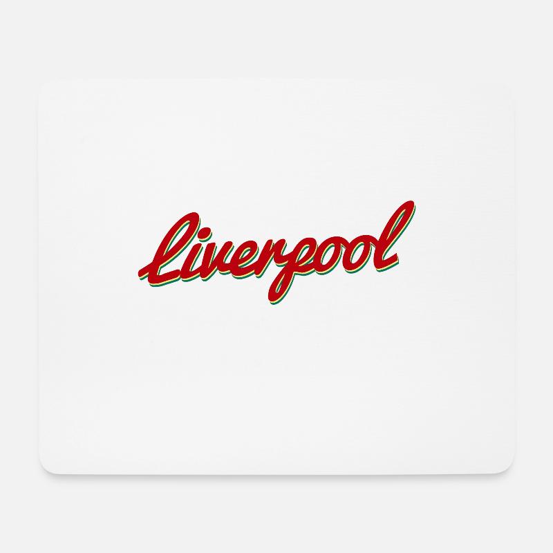 Liverpool - Mousepad (Querformat) - Weiß