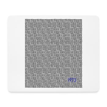 1973 - 50th birthday, anniversary, wedding anniversary - Mouse Pad (horizontal) - white - Front