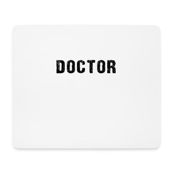 Docteur cadeau de retraite. Médecin retraité, médecin - Tapis de souris (format paysage) - blanc - Devant