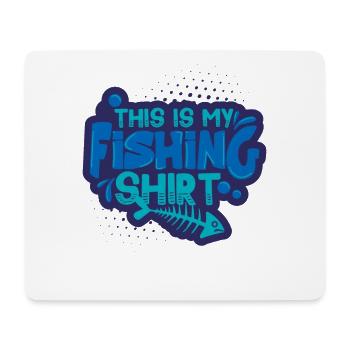 angling - Mouse Pad (horizontal) - white - Front