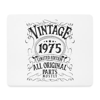 Birthday born in 1975 - Mouse Pad (horizontal) - white - Front