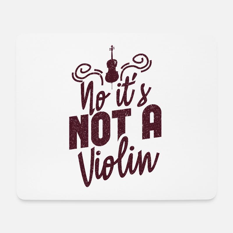 cello - Mouse Pad (horizontal) - white