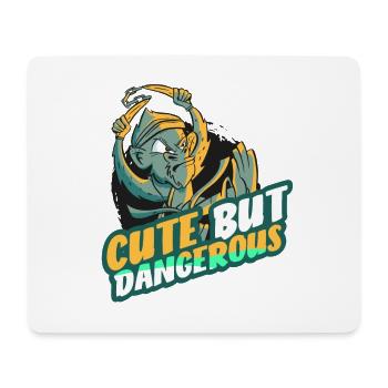 Kämpfen Karate - Mousepad (Querformat) - Weiß - Vorne