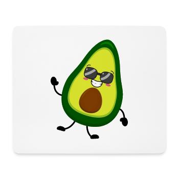 Avocado - Mousepad (Querformat) - Weiß - Vorne
