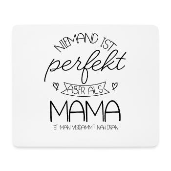 Mama - Mousepad (Querformat) - Weiß - Vorne