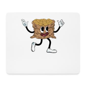 Kartoffel - Mousepad (Querformat) - Weiß - Vorne