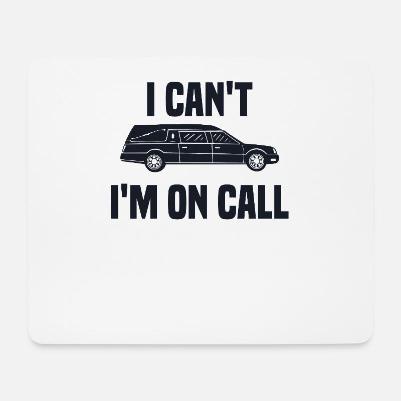 Funeral Undertaker - Mouse Pad (horizontal) - white