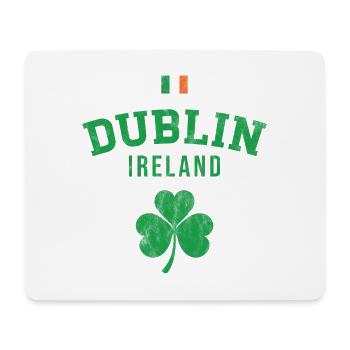 Dublin, Irland - Mousepad (Querformat) - Weiß - Vorne