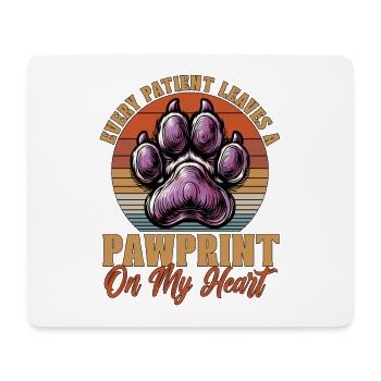 Veterinary Medicine Every Patient Animal Lover - Mousepad (Querformat) - Weiß - Vorne