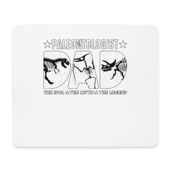Paleontologist Dad The Idol The Myth Archaeologist - Mousepad (Querformat) - Weiß - Vorne