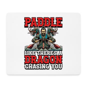Dragon Boating Paddle Like There's Water Sports - Mousepad (Querformat) - Weiß - Vorne