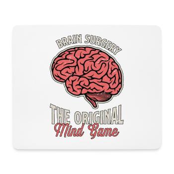 Neurosurgeon Brain Surgery The Neurologist Doctor - Mouse Pad (horizontal) - white - Front