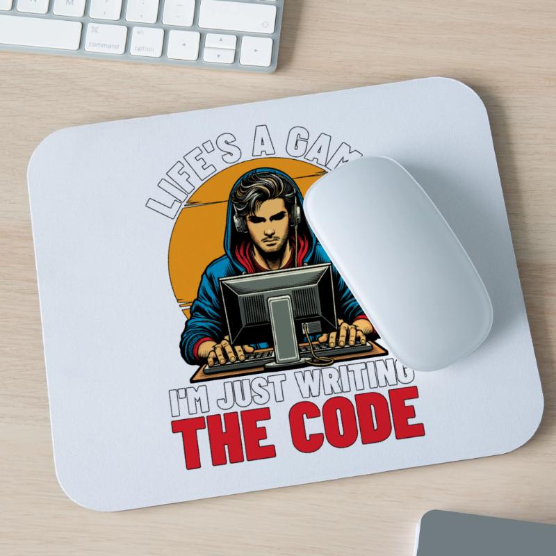 Coder Life's A Game I'm Just Web Developer Coders Mouse Pad (horizontal)