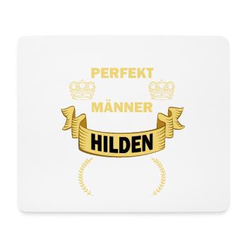 Hilden Deutschland Stadt Heimat Männer Perfekt - Mousepad (Querformat) - Weiß - Vorne