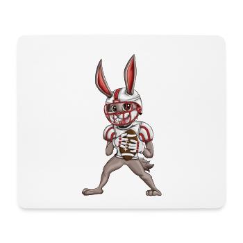 Kids Football Costume America Sports Fan - Mouse Pad (horizontal) - white - Front
