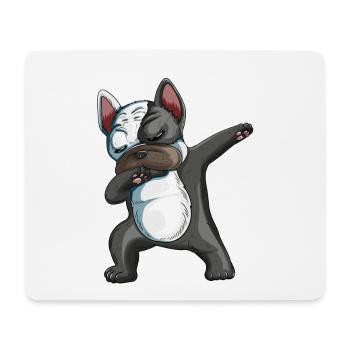 Dabbing French Bulldog Dogs Dab Pet - Mouse Pad (horizontal) - white - Front