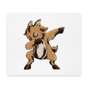 Goat Fan Goat Horns Kids Goat Outfit - Tapis de souris (format paysage) - blanc - Devant